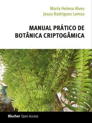 cover image of Manual prático de botânica criptogâmica